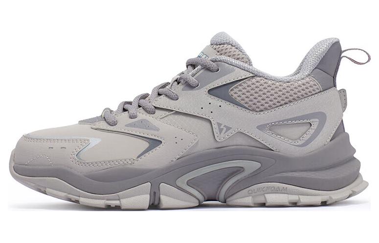361° Blaze Origin 2 Anti-Slip And Wear-Resistant Warm Low-Top Casual Shoes Women's Gray