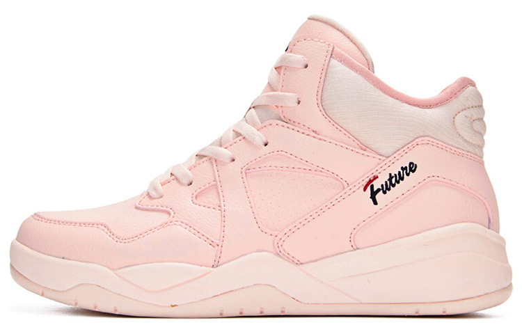 361° Slip Resistant And Breathable Mid Top Sports Casual Shoes Women's Transparent Pink