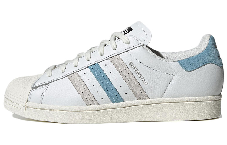 Adidas Superstar Cream White Preloved Blue
