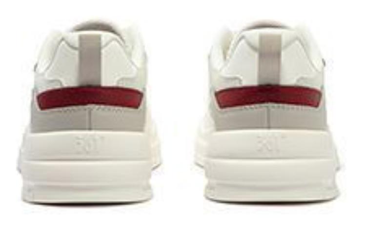 361° Lightweight Low-Top Skateboard Shoes Men's White Beige Red