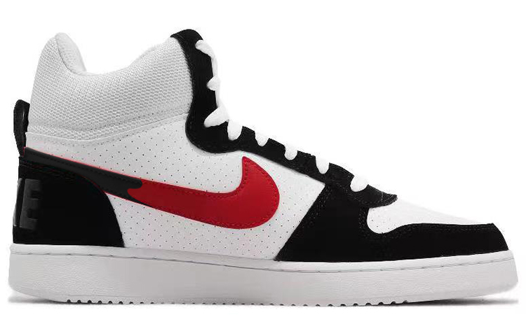 Nike Court Borough Skateboard Shoes Men's Mid top Black/White купить в интернет-магазине Yoocart с быстрой доставкой по России.