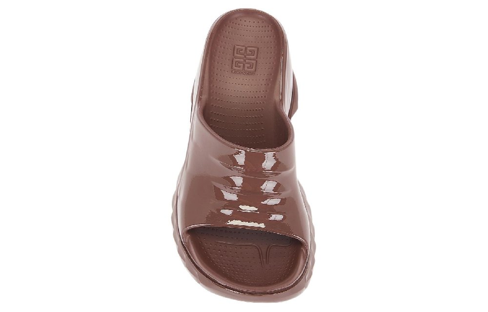 Givenchy Slide Slippers 10.9cm Women's Brown
