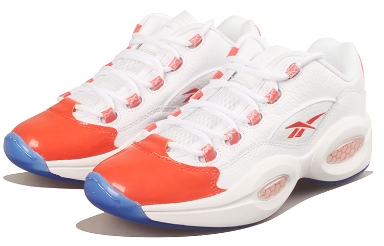 Reebok Question Low Patent Toe Orange купить в интернет-магазине Yoocart с быстрой доставкой по России.