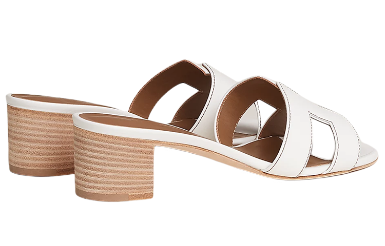 HERMES Oasis Stylish Sandal 5cm Women's White купить в интернет-магазине Yoocart с быстрой доставкой по России.