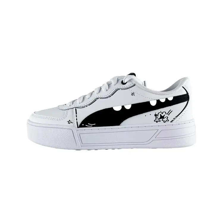 PUMA Skye Low Top Skateboard Shoes Women's White