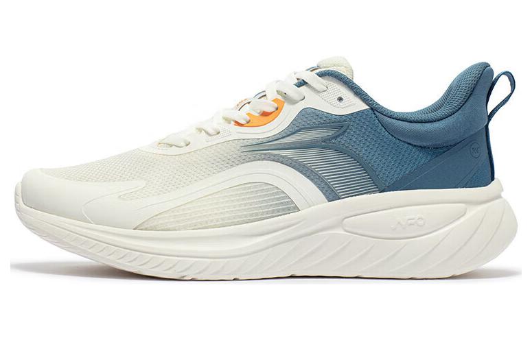 361° Durable Breathable Low-Top Running Shoes Men's White Blue