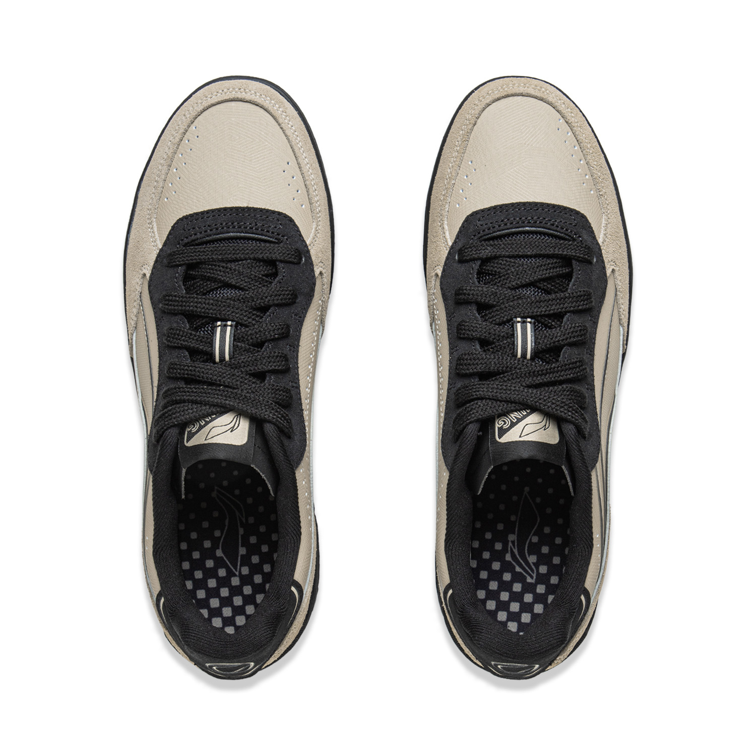 LiNing Moon Glaze Slip Resistant, Abrasion Resistant, Breathable Low top Skateboard Shoes Men's Muted Grass Black купить в интернет-магазине Yoocart с быстрой доставкой по России.