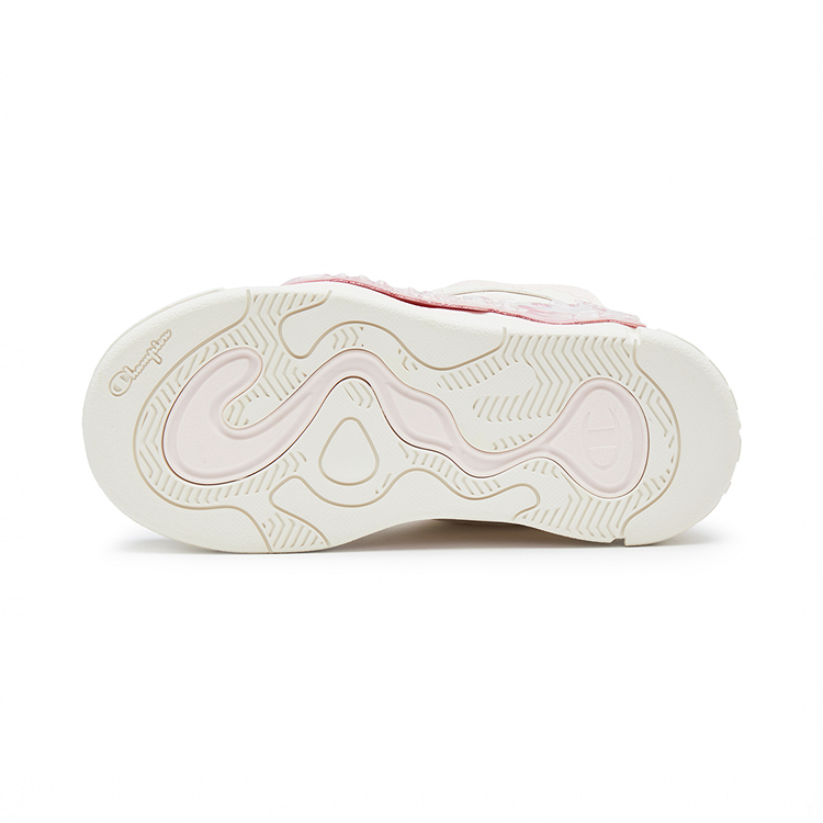 Champion Puffy Jelly Shoes Low Top Skateboard Shoes Unisex Washed Pink/Milk White купить в интернет-магазине Yoocart с быстрой доставкой по России.