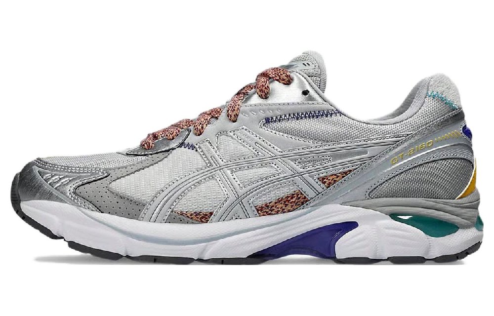 Asics GT 2160 Беговые кроссовки Низкие Серо-желтые Унисекс