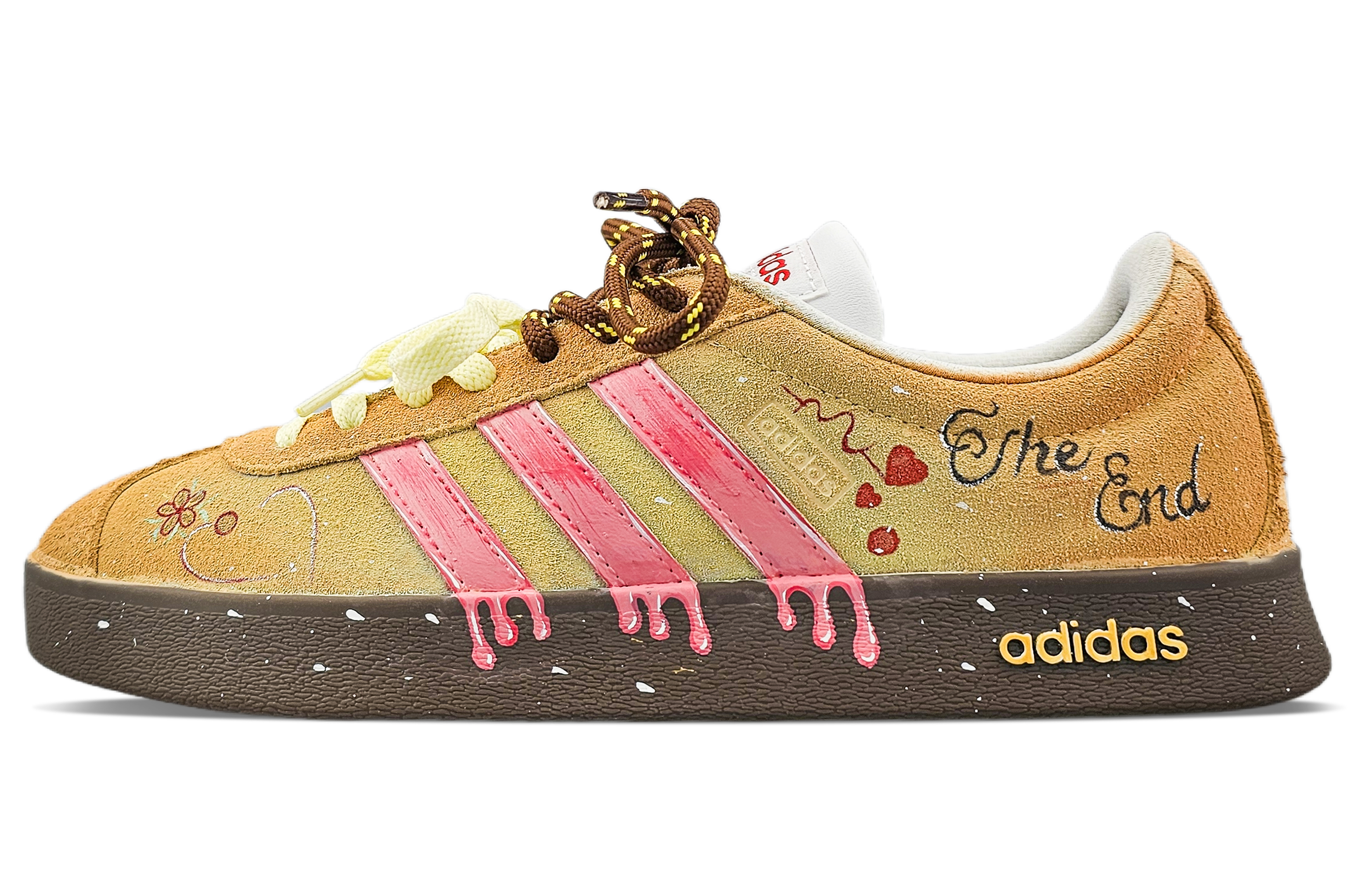 Adidas VL COURT 2.0 Abrasion Resistant Low top Skateboard Shoes Women's