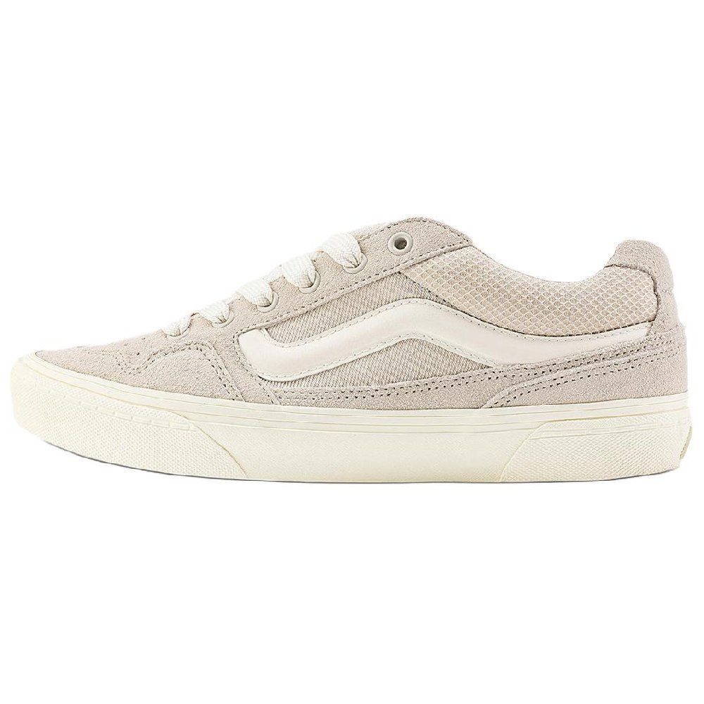 Vans Caldrone Abrasion Resistant Low Top Skateboard Shoes Men's Oat