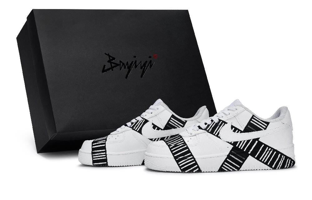 Nike Air Force 1 Skateboard Shoes Unisex Low Top White/Black