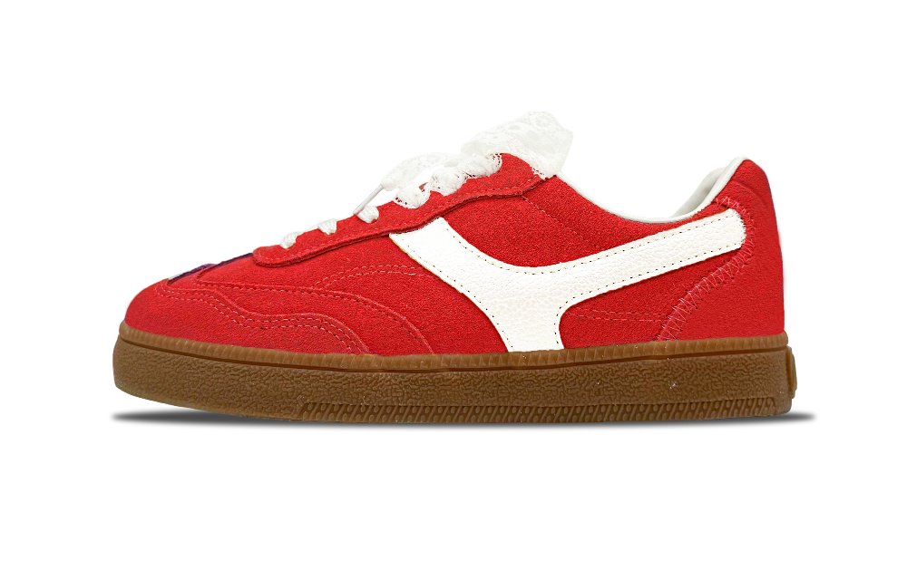 LiNing Yunchuan Abrasion Resistant Balance Lightweight Low Top Skateboard Shoes Women's Red White