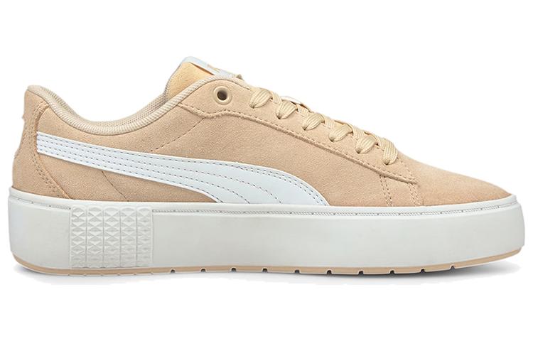 PUMA Smash Platform V2 Suede 'Khaki White' Women's купить в интернет-магазине Yoocart с быстрой доставкой по России.