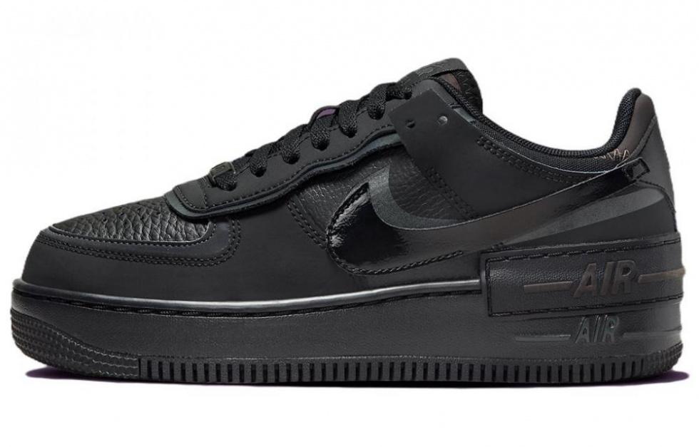 Nike Air Force 1 Shadow Triple Black Women's