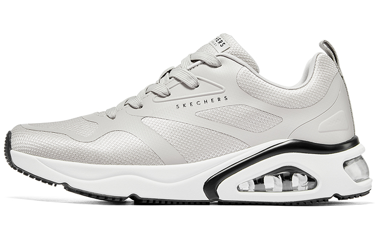 Skechers Skechers Life Series Shock-absorbing And Waterproof Low-Top Running Shoes Men's Natural