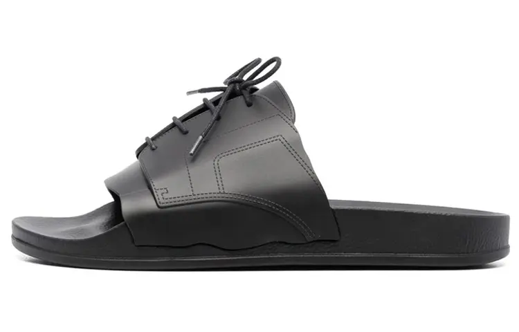 Maison Margiela Lace Up Slip On Slides