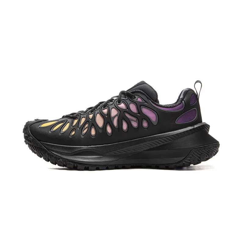 LiNing Travel Hero CRC Cushioning And Abrasion Resistant Coverage Low Top Casual Running Shoes Unisex Black