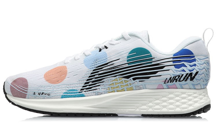 LiNing Red Hare 4 V2 Cushioned Slip-Resistant Low-Top Running Shoes Women's Blue White