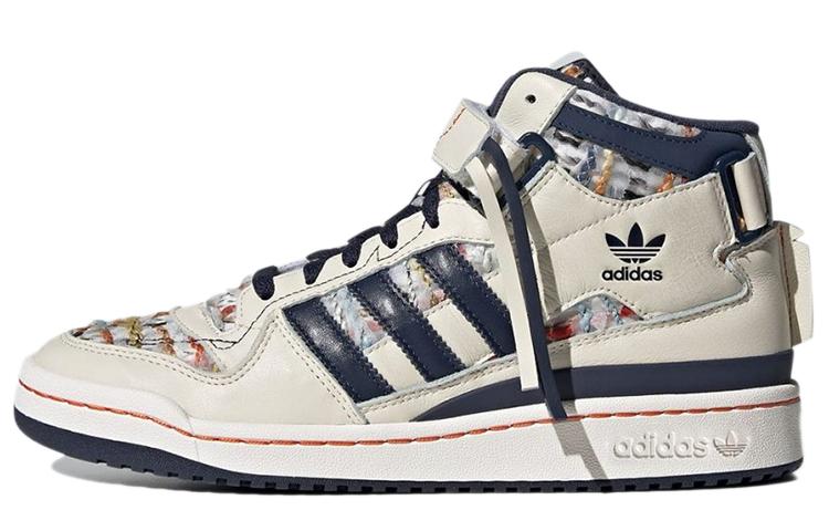adidas originals Forum Mid White Navy