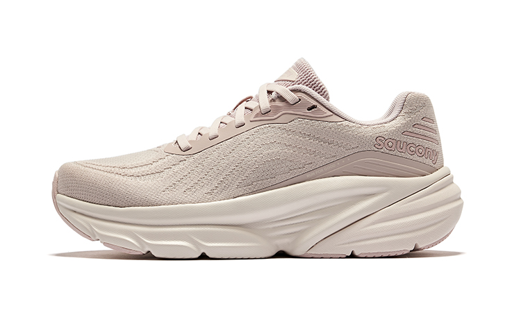 Saucony Anti-Slip And Wear-Resistant Breathable Low-Top Casual Running Shoes Women's Pink