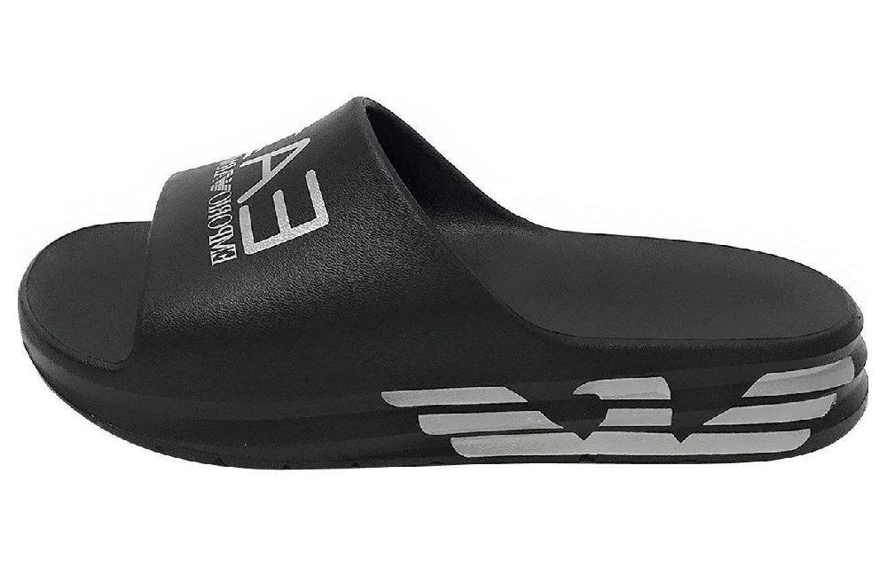EMPORIO ARMANI Logo Printed Slippers