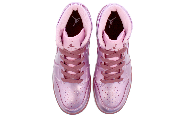Jordan 1 Mid Pink Rise GS купить в интернет-магазине Yoocart с быстрой доставкой по России.