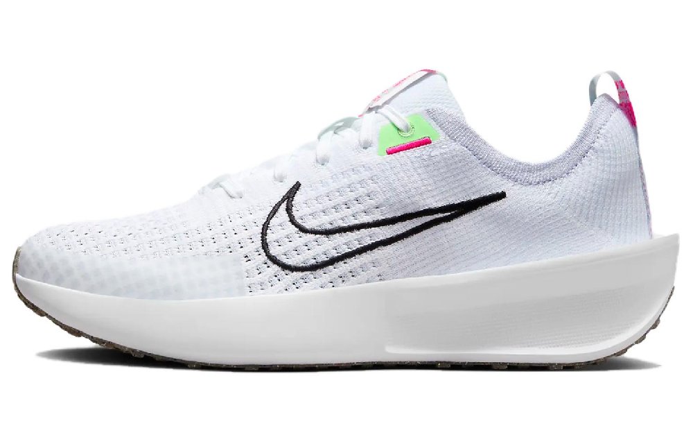 Nike Interact Run White Football Grey Vapor Green Black Women's