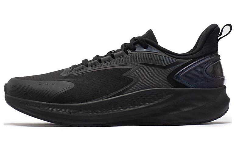 361° Cushioning, Wear Resistant Low Top Running Shoes Men's Black