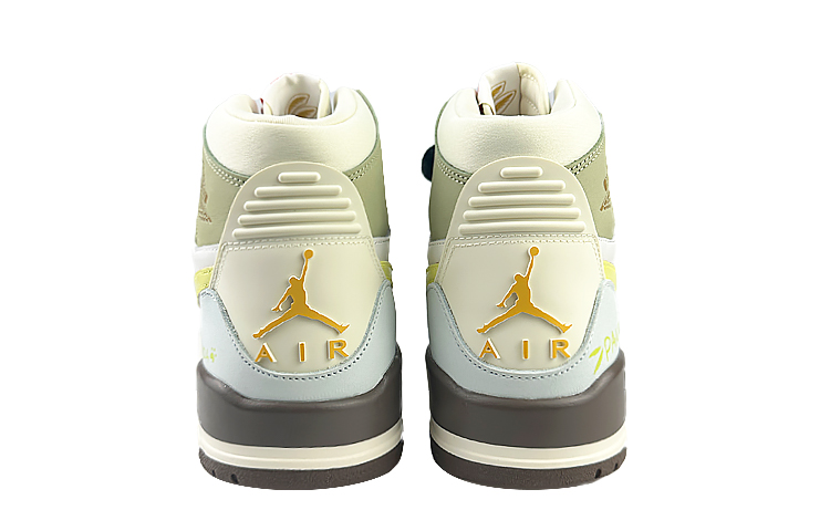 Jordan Legacy 312 High-Top Vintage Basketball Shoes Men's Green