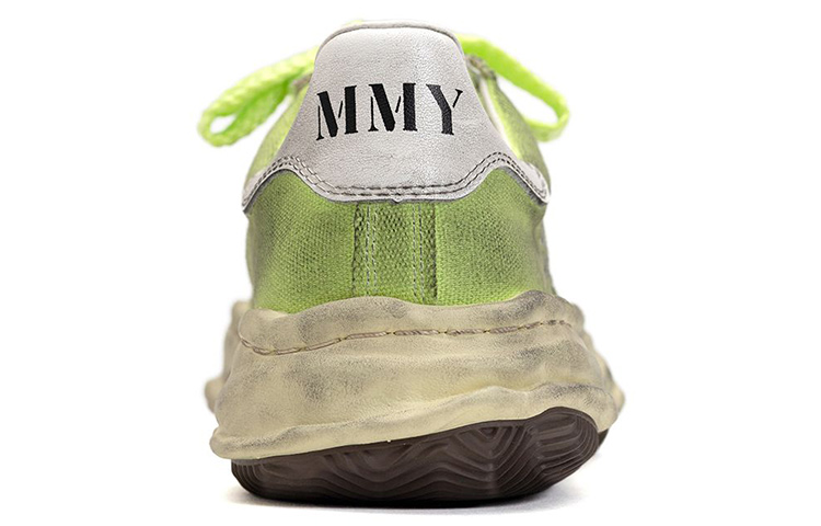 MIHARA YASUHIRO Blakey OG Sole Low Green Lemon