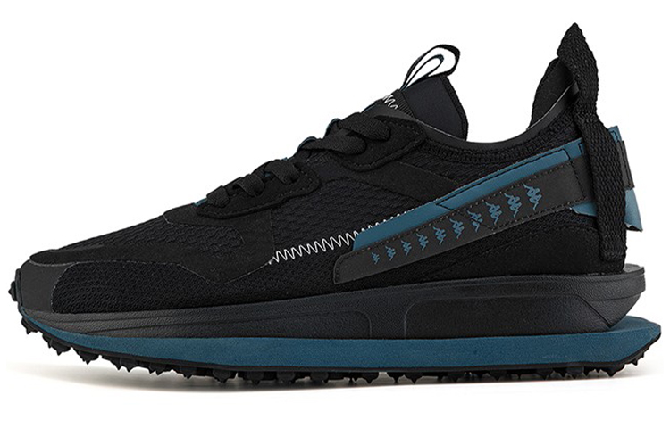 Kappa Slip-Resistant Breathable Low-Top Chunky Sneakers Unisex Sea Wave Blue