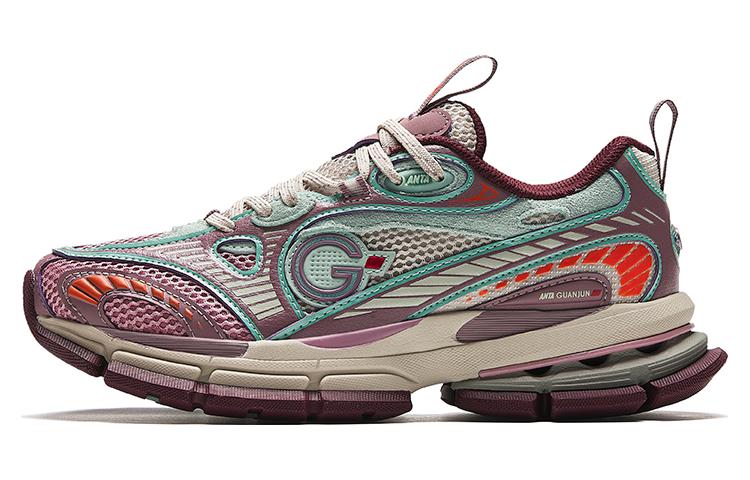 Anta Anta Champion All Weather Series Slip-Resistant Low-Top Running Shoes Women's Lotus Purple