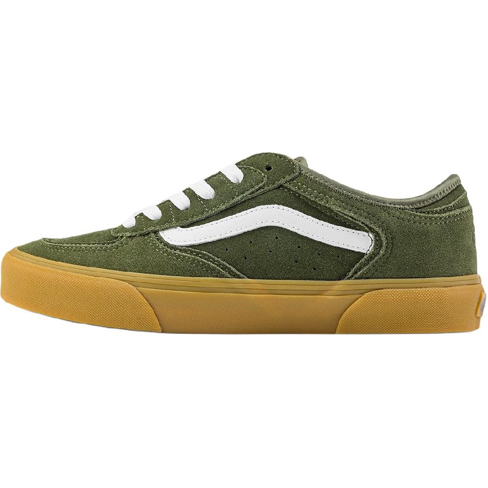 Vans Rowley Abrasion Resistant Low Top Skateboard Shoes Unisex Green