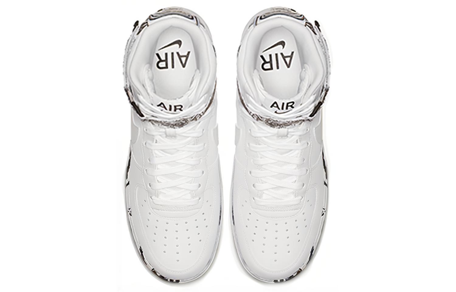 Nike Air Force 1 High Dip Dye White Black купить в интернет-магазине Yoocart с быстрой доставкой по России.