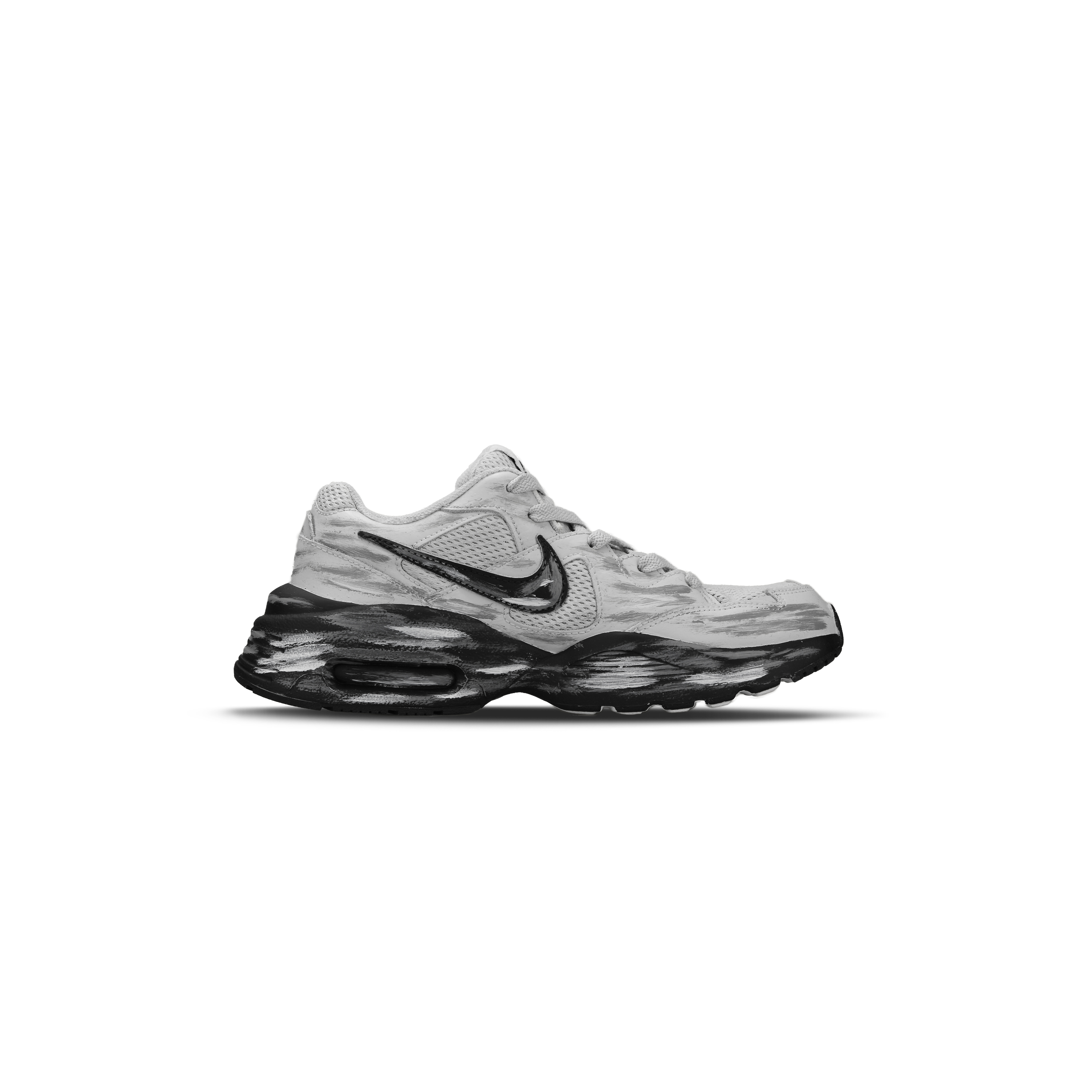 Nike Air Max Fusion Slip Resistant, Abrasion Resistant, Breathable Low Top Running Shoes Women's Black Gray купить в интернет-магазине Yoocart с быстрой доставкой по России.