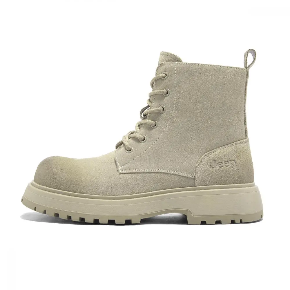 Jeep Knee-High Martin Boot Men's Sand