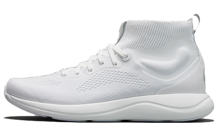 Lululemon Chargefeel Abrasion Resistant Breathable Mid Top Training Casual City Commute Running Shoes Women's White