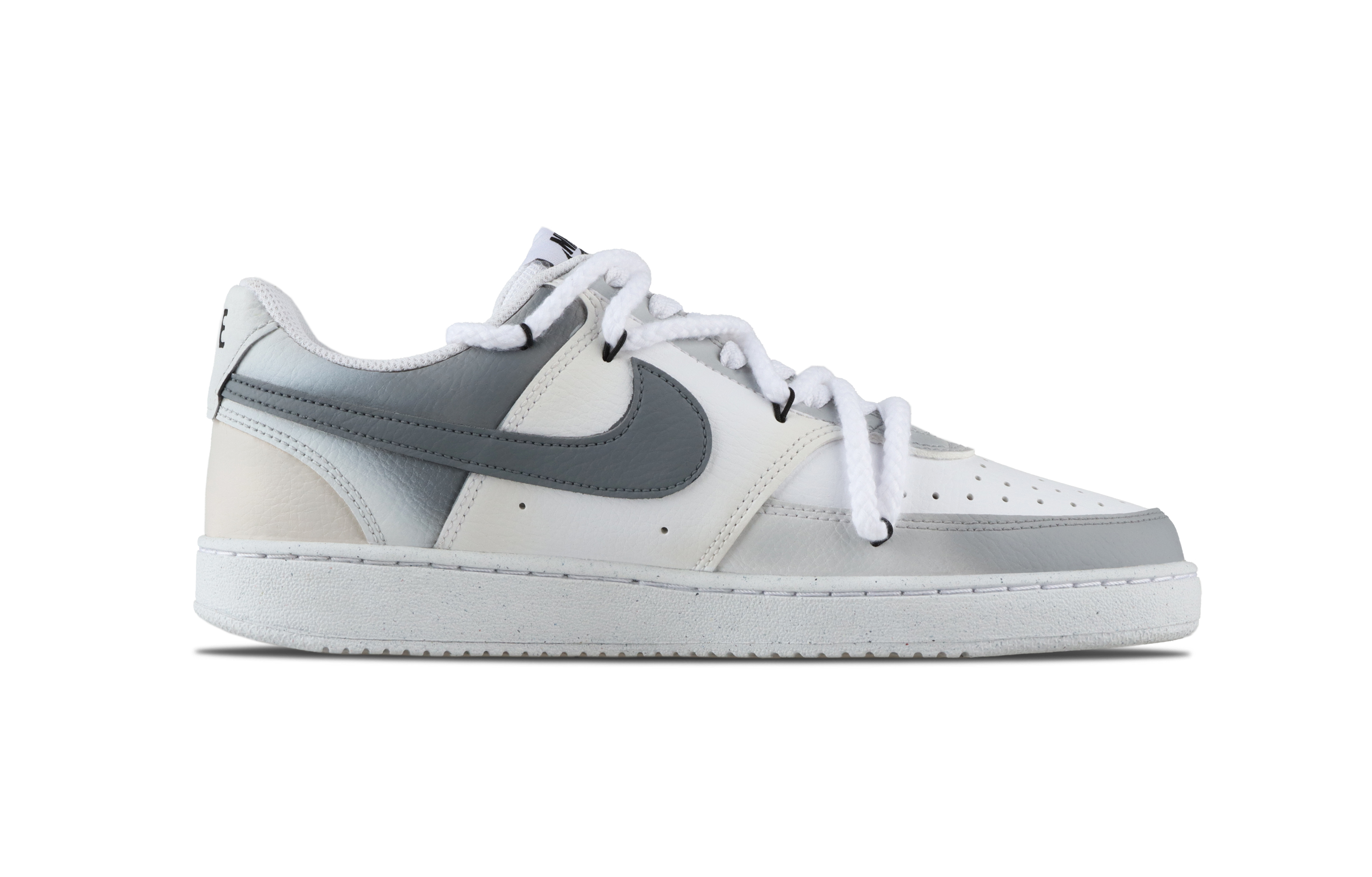 Nike Court Vision 1 Snowfall In The Sky Abrasion Resistant Low top Skateboard Shoes Men's Light Gray купить в интернет-магазине Yoocart с быстрой доставкой по России.