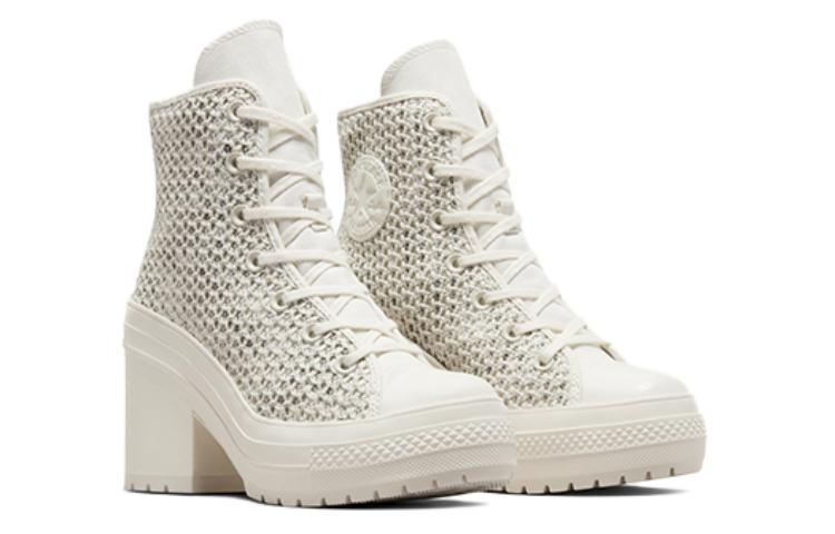 Converse Chuck 70 De Luxe Heel High 'Egret Knit' Women's