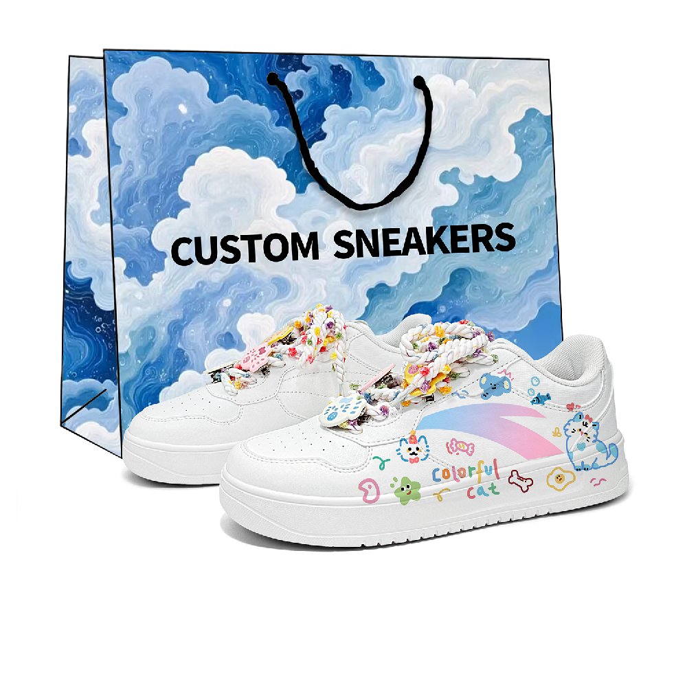 Anta Relaxed Lightweight And Breathable Low Top Skateboard Shoes Unisex White