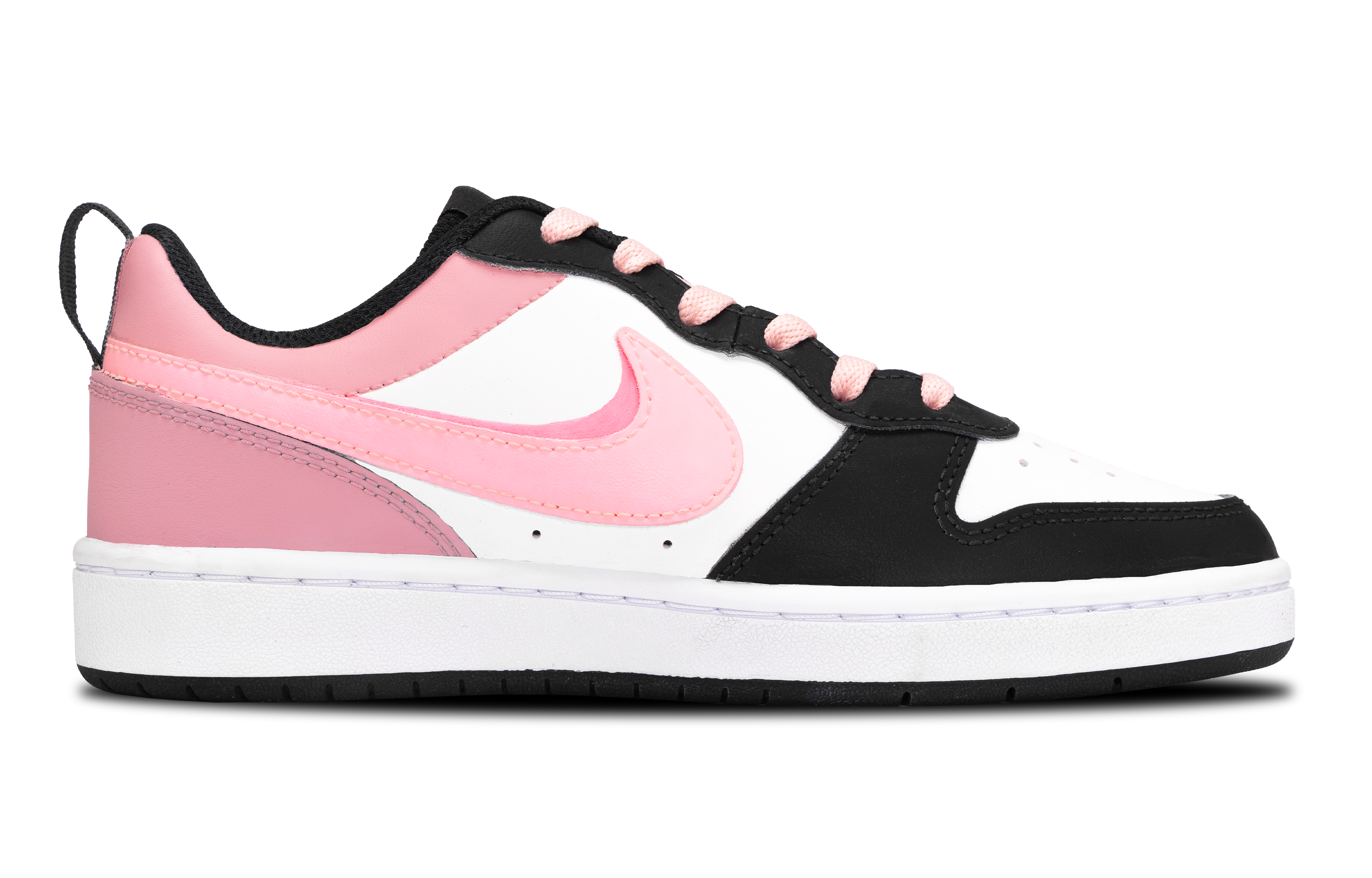 Nike Court Borough Anti-Slip Wear-Resistant Low-Top Skateboard Shoes GS Black Pink купить в интернет-магазине Yoocart с быстрой доставкой по России.