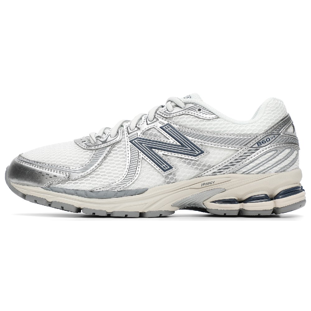 New Balance 860 Breathable, Coverage, Support, Balance, Lightweight Low Top Casual Shoes Unisex Silver
