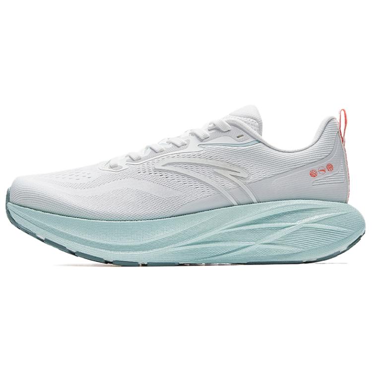 Anta Spirit Dragon Abrasion Resistant Moisture Wicking Low Top Casual Running Shoes Women's White Green