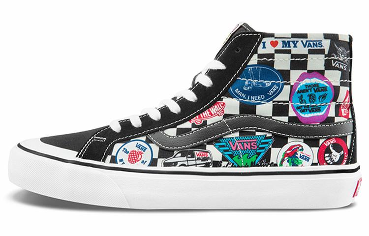 Vans SK8 HI Print Black Unisex