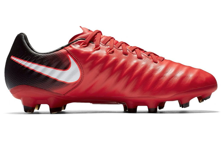Nike TIEMPO LEGACY 3 Cushioned Anti-Slip And Wear-Resistant Lightweight Soccer Shoes Men's Red Black купить в интернет-магазине Yoocart с быстрой доставкой по России.