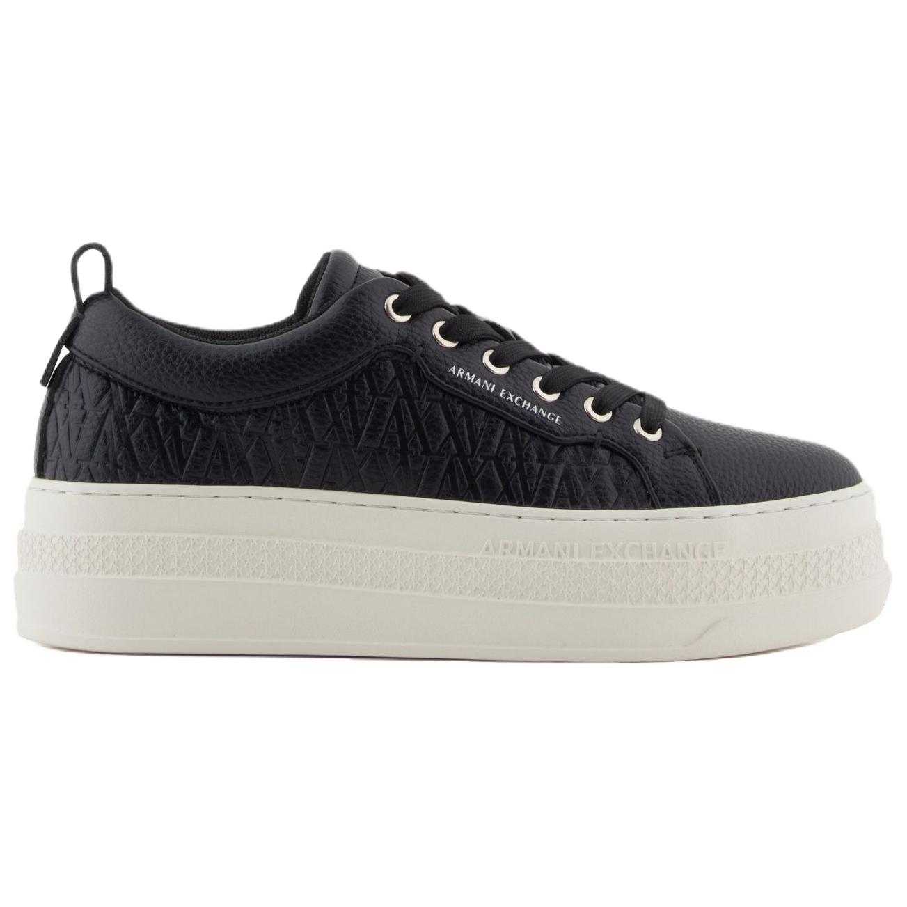 ARMANI EXCHANGEAE Low top Skateboard Shoes Women's Black