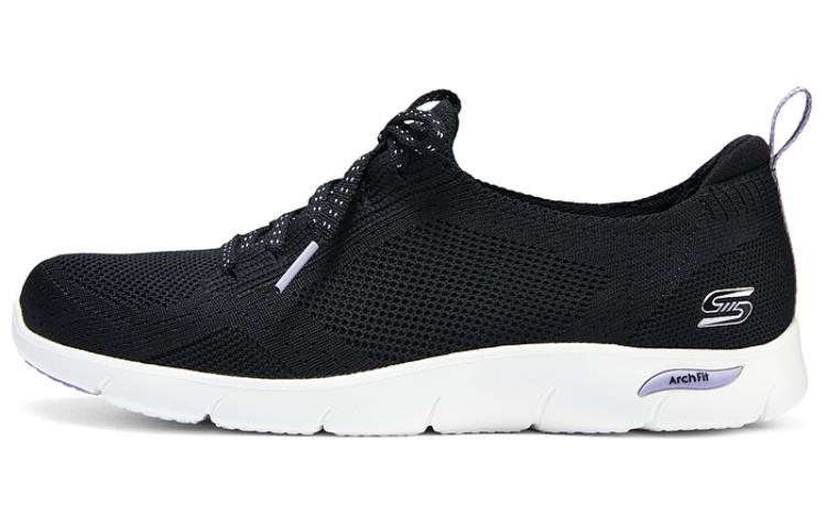 Skechers Slip-Resistant Low-Top Casual Shoes Women's Black
