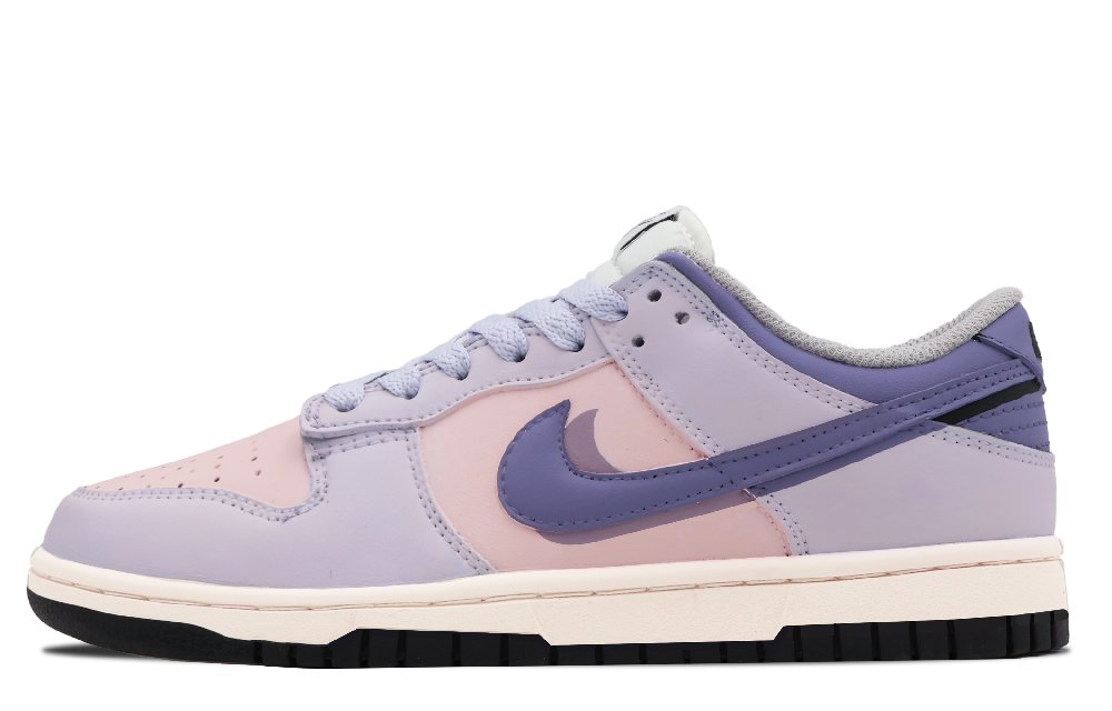 Nike Dunk Low Low-Top Skateboard Shoes Women's Pink Purple