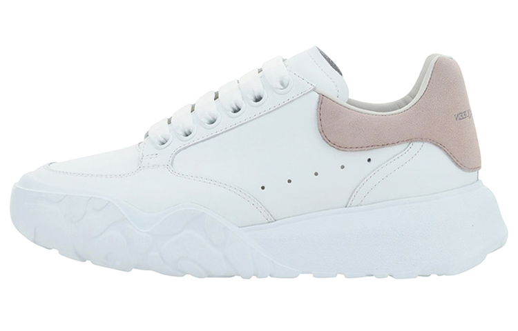 Alexander McQueen Oversized Court Trainer White Patchouli Women's